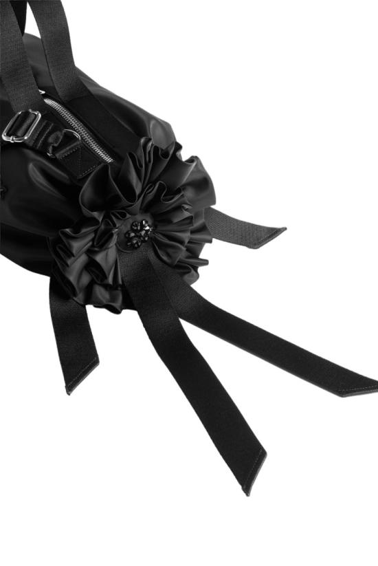 26FW 시몬로샤 리본 로제트 자수 토트백 리본 로제트 자수 토트백 BAG222TB0761BLACKJET - SIMONE ROCHA