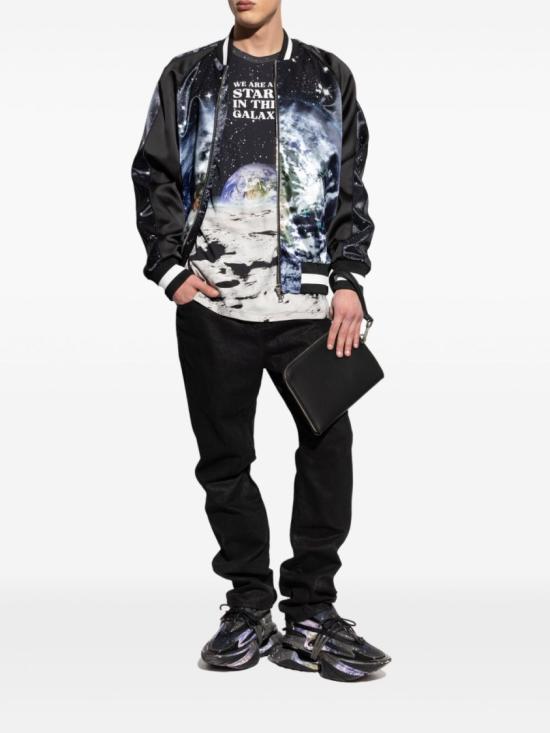 25SS 발망 반팔 티셔츠 EH0EG010GE58 EAH Black - BALMAIN