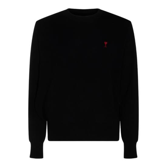 26FW 아미 ADC 크루넥 스웨터 HKS826001009 Black
