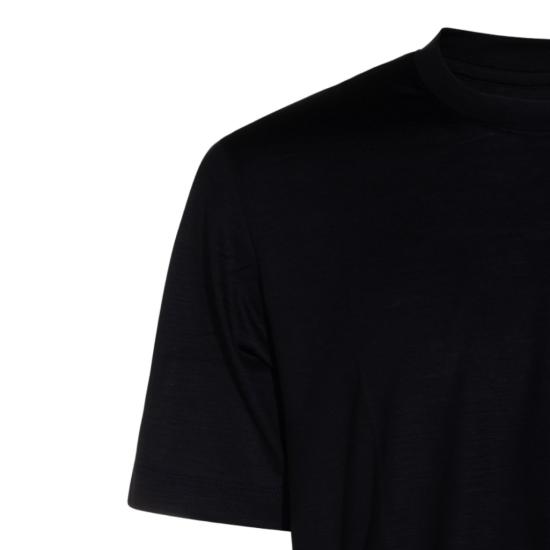 26FW 마르코 페스카롤로 반팔 티셔츠 JAMES54Y0410 Black - MARCO PESCAROLO
