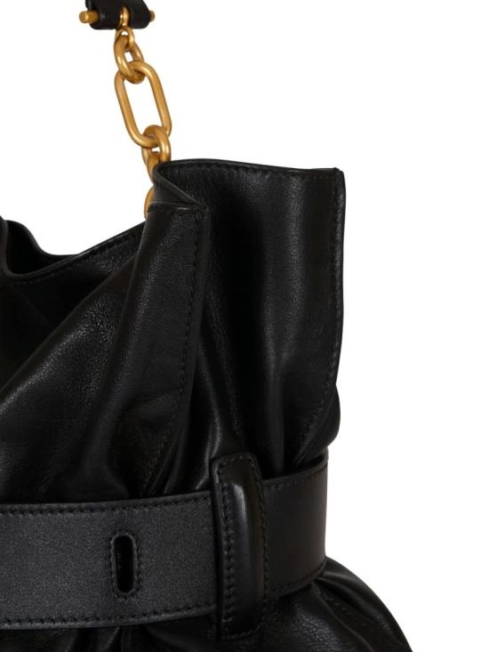 26SS 발망 숄더백 GN1KK990LSAX 0PA Black - BALMAIN