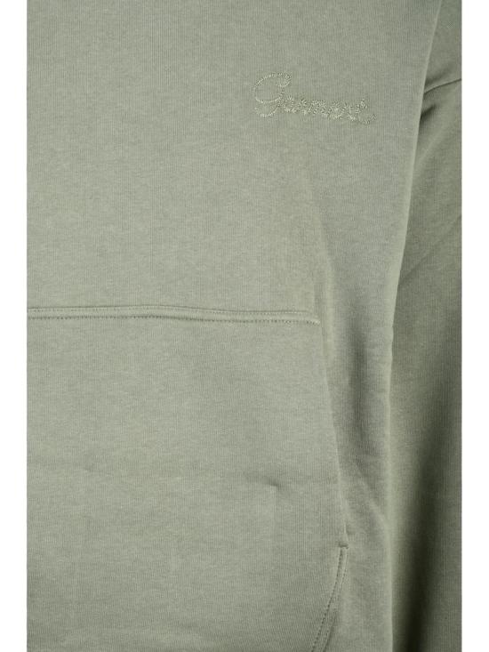  가먼트 워크샵 후드 티셔츠 녹색 면 후드티 - GARMENT WORKSHOP