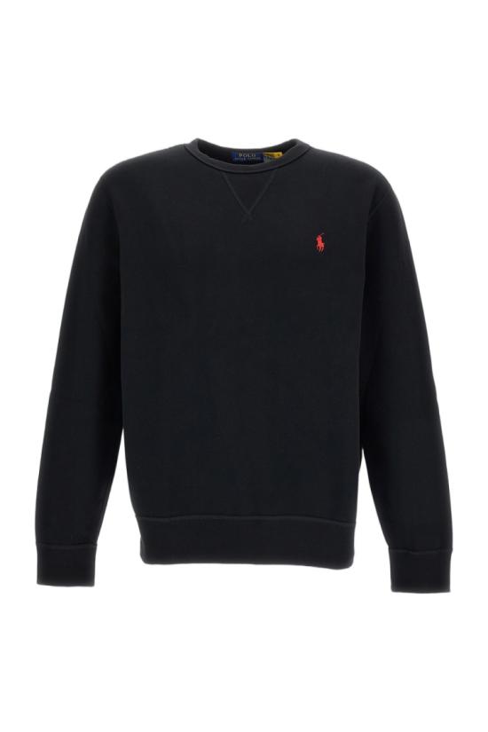 26FW 폴로 랄프로렌 포니 로고 자수 맨투맨 710766772001POLOBLACK