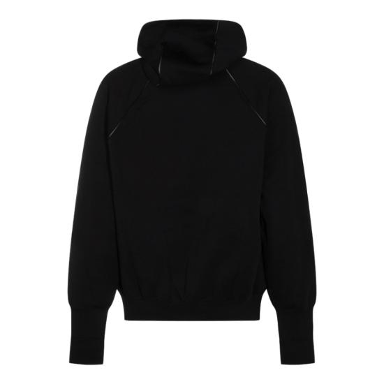 26FW 톰크롬 후드 티셔츠 MS1930111 Black - THOM KROM