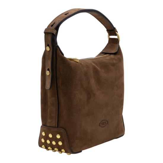 26FW 토즈 미니 메탈 도트 핸드백 미니 메탈 도트 핸드백 XBWGMTE0100OCOS801 Brown - TODS
