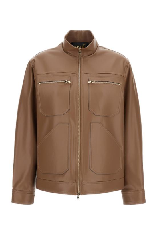 26FW 아이리 가죽 자켓 82ICFV2636 Brown