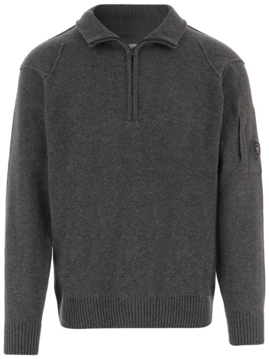 26FW 씨피 컴퍼니 집업 니트 21CMKN709A110149A978 Grey