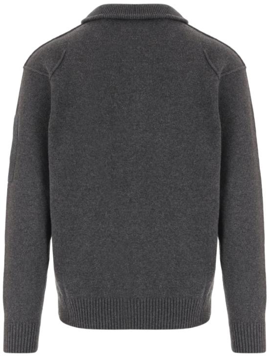 26FW 씨피 컴퍼니 집업 니트 21CMKN709A110149A978 Grey - C.P. COMPANY