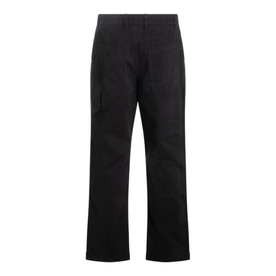 26FW 오프화이트 스트레이트 팬츠 OMCF04RF26FAB001001 Black - OFF WHITE