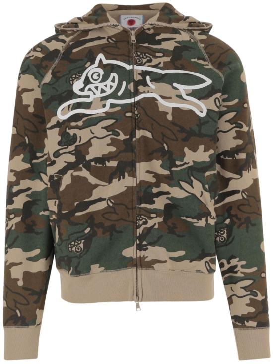 26FW 아이스크림 후드 티셔츠 IC24S38MULTI Grey