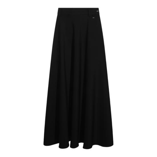 26FW 에르노 롱 스커트 GN000096D126409200 Black