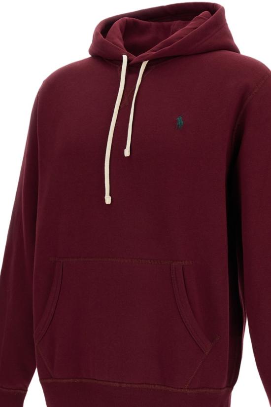 26FW 폴로 랄프로렌 포니로고 자수 후드 티셔츠 710766778025CLASSICWINE Burgundy - POLO RALPH LAUREN