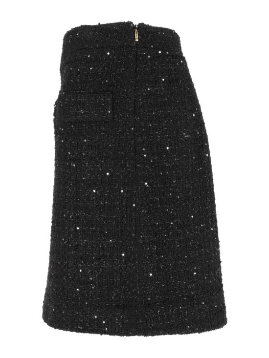 26FW 페이 미디 스커트 NXW90534710YSM Black - FAY