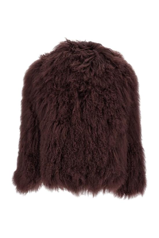 26FW Martha Louis 무스탕 STEVIEBITTERCHOCOLATE Brown
