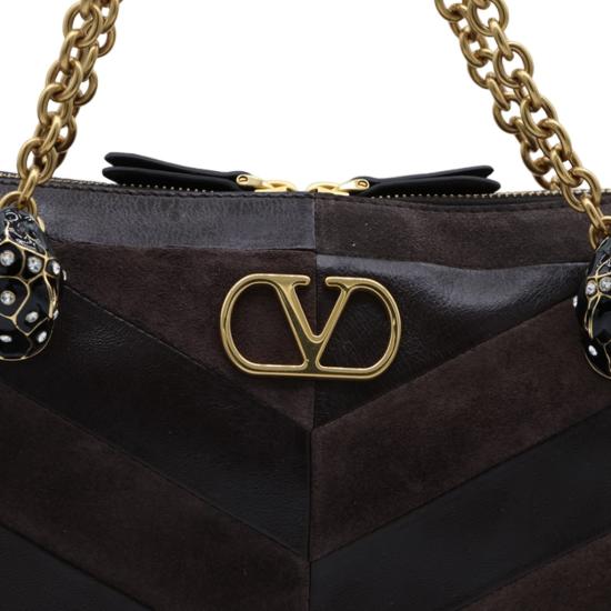 26FW 발렌티노 가라바니 숄더백 9W2B0S70DEDRE6 Black - VALENTINO GARAVANI