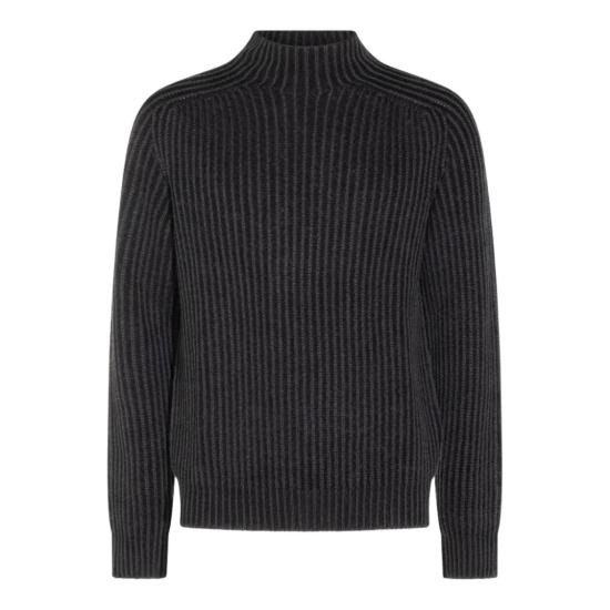 26FW 04651/트립인어백 스웨터 3KN2603B26BLACK