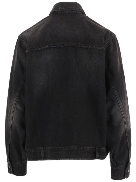 26FW 하이쿠레 데님 셔츠 HEW06104DF172L0938 Black - HAIKURE