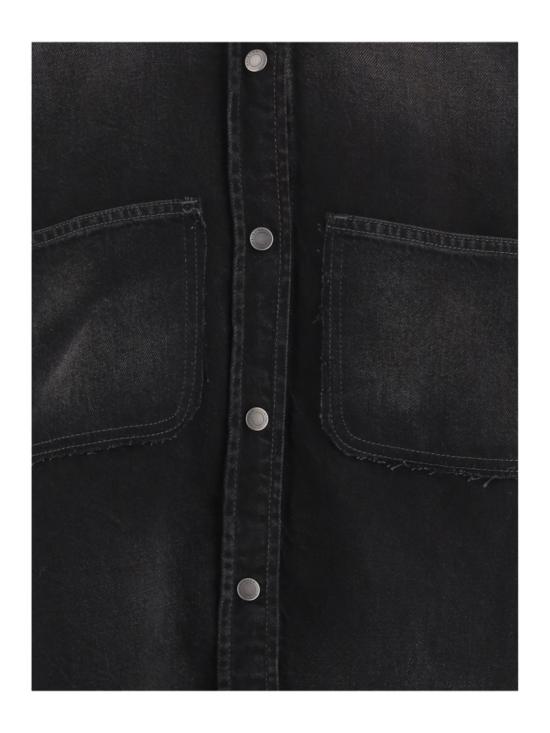 26FW 하이쿠레 데님 셔츠 HEW06104DF172L0938 Black - HAIKURE