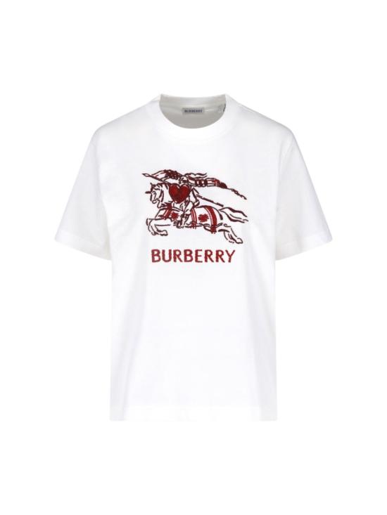 26FW 버버리 반팔 티셔츠 8127942B7078 White