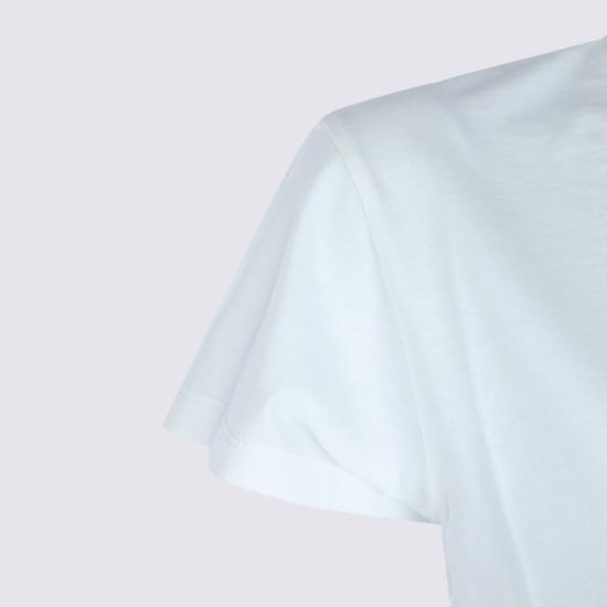 26FW MM6 메종마르지엘라 뉴메릭 코튼 저지 티셔츠 S52GC0327M20258101 White - MM6 MAISON MARGIELA