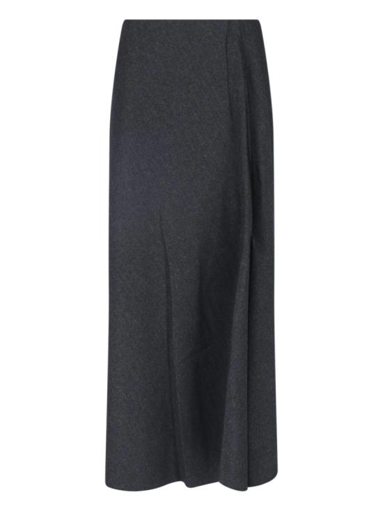 26FW 조르지오 아르마니 롱 스커트 GW003451 TE10537U8131 Grey