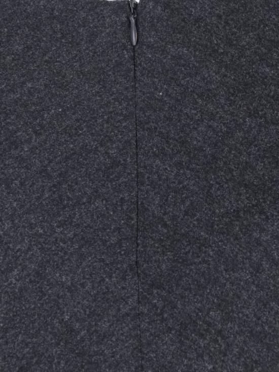 26FW 조르지오 아르마니 롱 스커트 GW003451 TE10537U8131 Grey - GIORGIO ARMANI