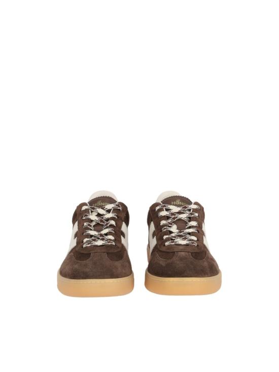 26SS 호간 쿨 스니커즈 HXM6470FB60UWX Brown - HOGAN