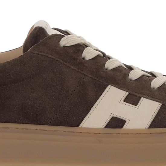 26FW 호간 스니커즈 HXM7050GF10UHT0R1L Brown - HOGAN