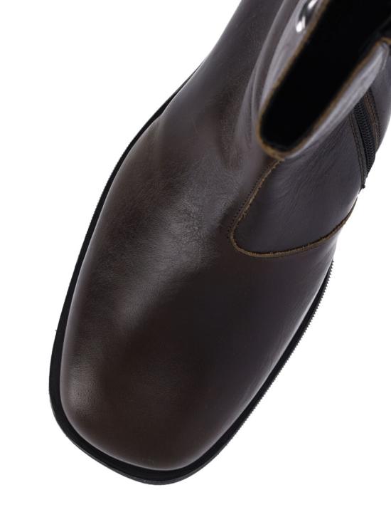 26FW 아워레가시 올리브 가죽 앵클부츠 A2267CDODEEP OLIVE LEATHER Brown - OUR LEGACY