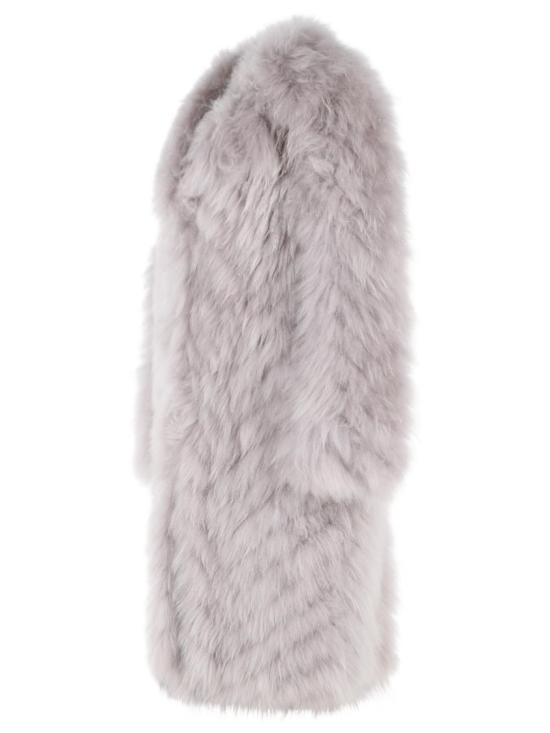 26FW 시모네타 코트 F06CO214H38 549 Grey - SIMONETTA