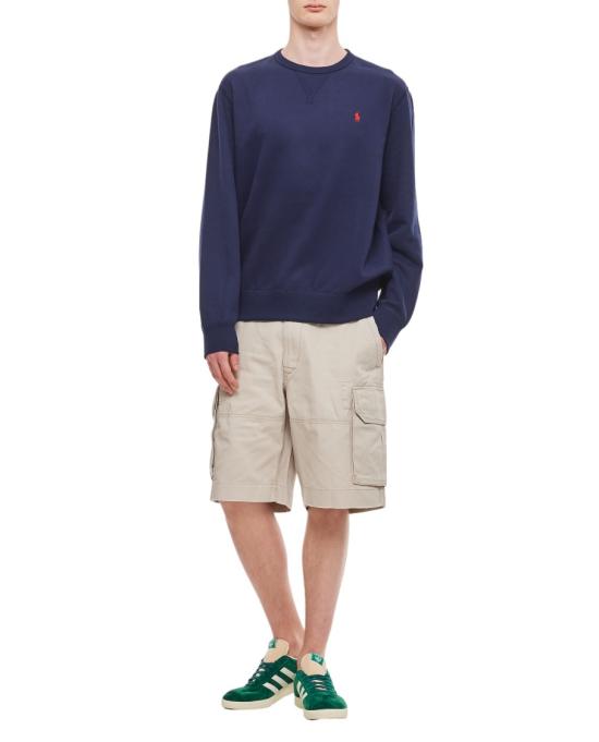  폴로 랄프로렌 포니 로고 자수 맨투맨 710766772003CRUISENAVY Blue - POLO RALPH LAUREN