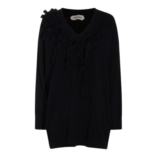 26FW 알베르타 페레티 미디 원피스 262UA048766040555 Black