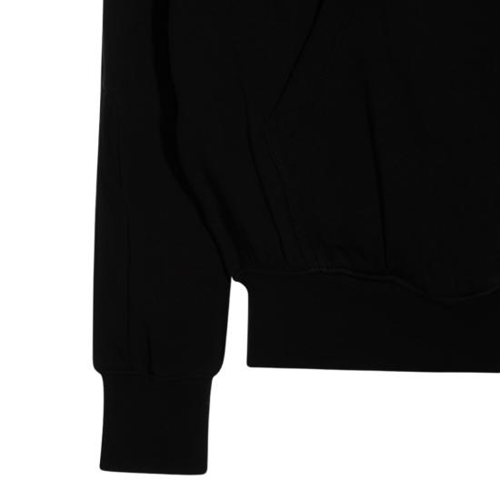 26FW 톰크롬 후드 티셔츠 MSJ7110111 Black - THOM KROM