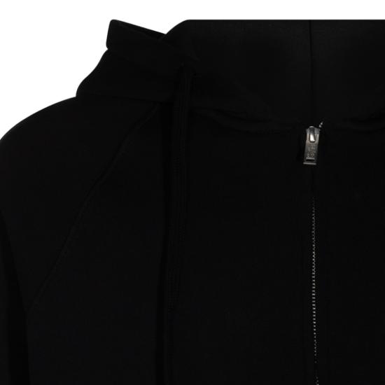 26FW 톰크롬 후드 티셔츠 MSJ7110111 Black - THOM KROM