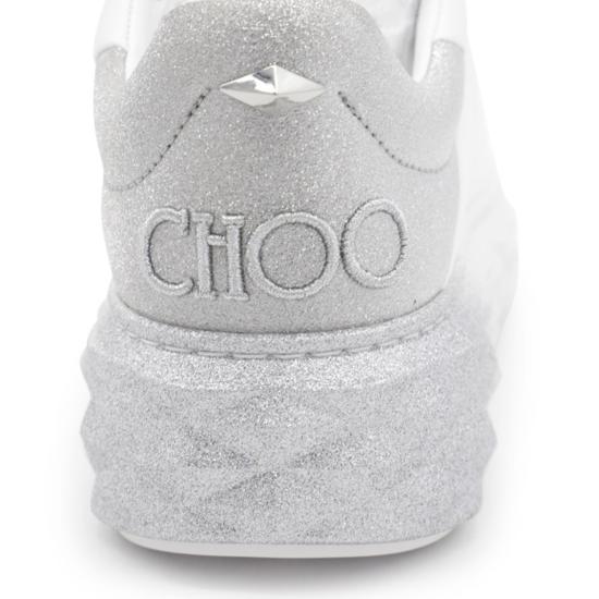 26FW 지미추 스니커즈 DIAMONDMAXIFIIIVR0C8776 White - JIMMY CHOO