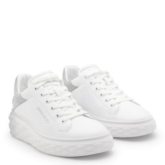 26FW 지미추 스니커즈 DIAMONDMAXIFIIIVR0C8776 White - JIMMY CHOO