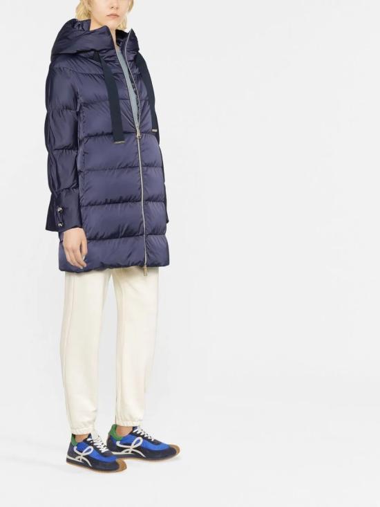 26FW 에르노 새틴 A-셰이프 재킷 PI1304D 12170Z9202 Blue - HERNO