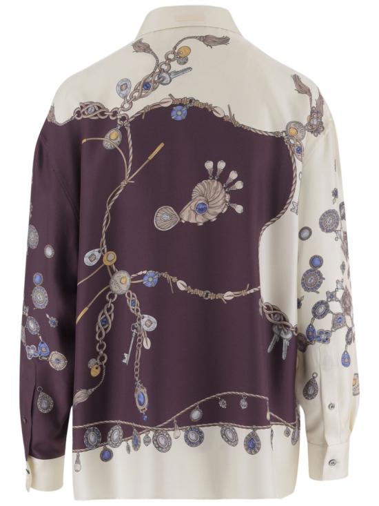 26FW 베르사체 블라우스 10256861A186825R880 Grey - VERSACE