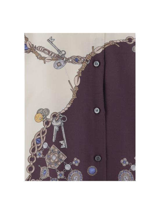 26FW 베르사체 블라우스 10256861A186825R880 Grey - VERSACE