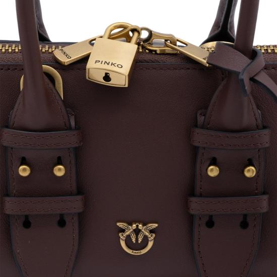 26FW 핑코 토트백 105334A0QOL88Q Brown - PINKO