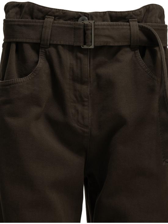 26FW 브루넬로 쿠치넬리 데님 팬츠 M0H81P4109C4299 Brown - BRUNELLO CUCINELLI
