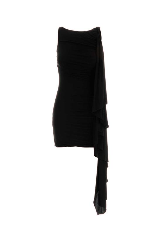 26FW 알렉산더 왕 숏 원피스 1CC3266047 001 Black