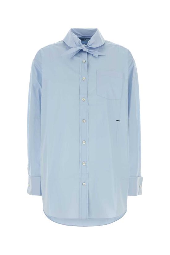 26FW 프라다 셔츠 P470JRSOOO1XV2 F0M10 Light Blue