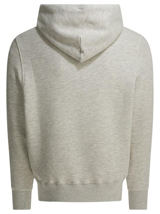 26FW 오트리 로고 후드 티셔츠 HOPM002M Grey - AUTRY