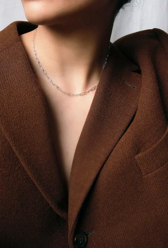  MASLO CO. 목걸이/팬던트 마슬로 사의 드로운 케이블 체인 목걸이 - OTHER BRANDS