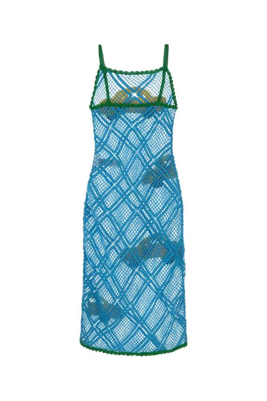 26FW JW앤더슨 미디 원피스 KW1581YN0537 830 SKYBLUE - JW ANDERSON