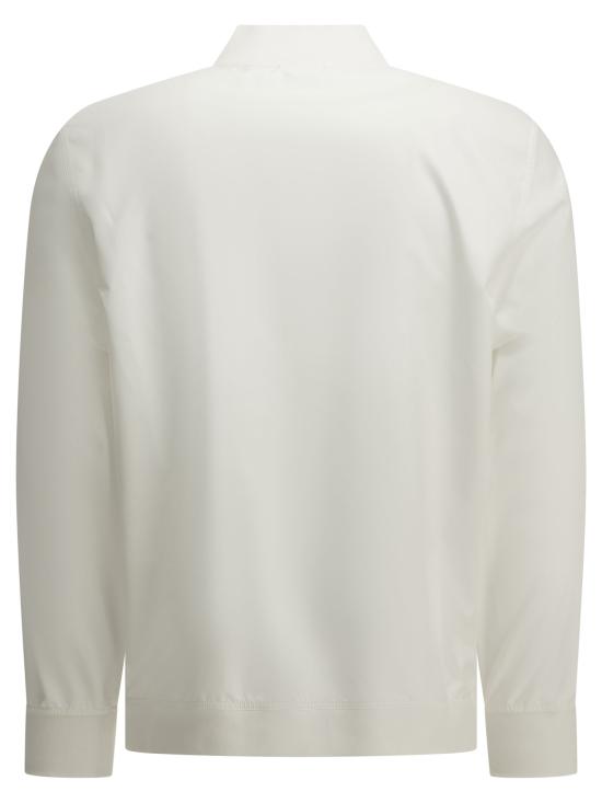 26FW 브루넬로 쿠치넬리 봄버 자켓 MB4229084TCYB01 White - BRUNELLO CUCINELLI