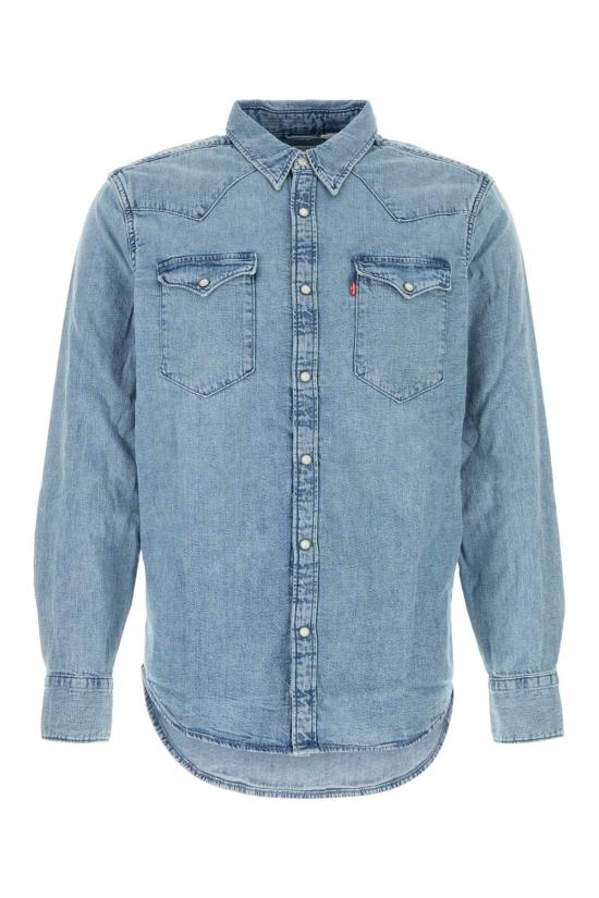 26FW 리바이스 데님 셔츠 857440126 BLUESKYMOUNTIAN Light Blue
