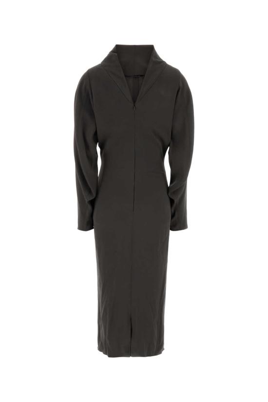 26FW 조르지오 아르마니 롱 원피스 GW003482TE20148 U8094 Grey - GIORGIO ARMANI