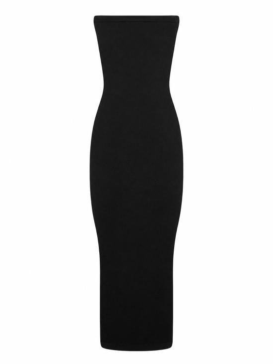 26FW 월포드 미디 원피스 50795 7005 BLACK - WOLFORD